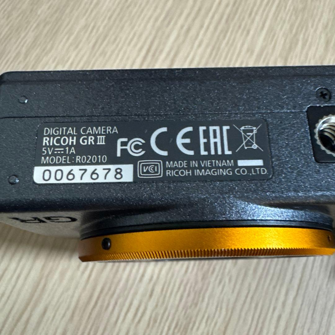 RICOH GRIII デジタルカメラ