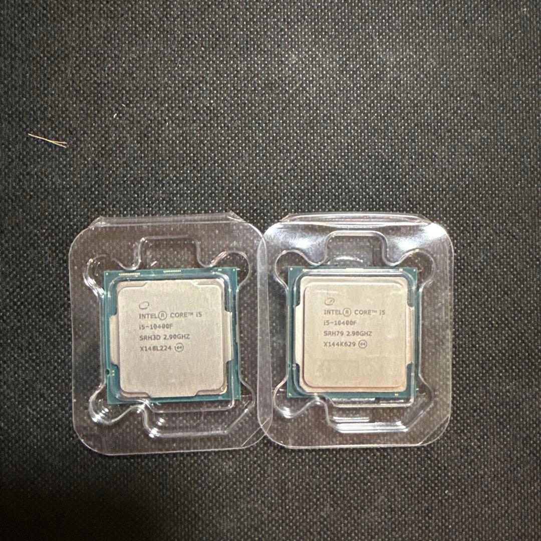 Intel Core i5-10400F2個セット CPU
