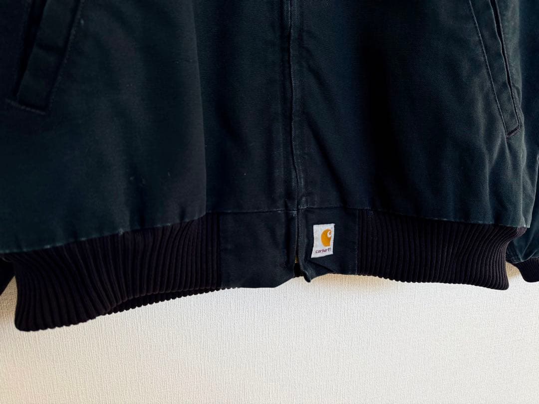 超超スペシャル 90s アメリカ製 カーハート サンタフェジャケット XL 黒