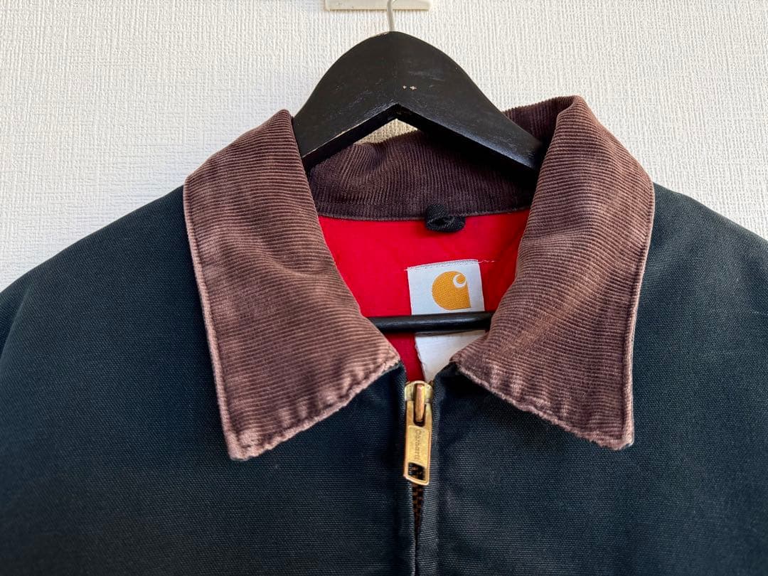 超超スペシャル 90s アメリカ製 カーハート サンタフェジャケット XL 黒