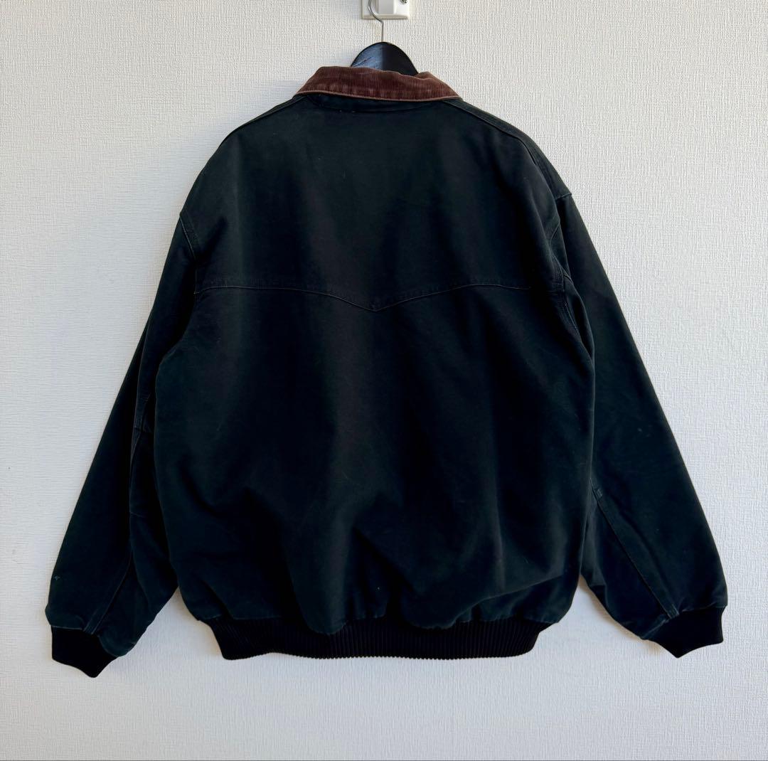 超超スペシャル 90s アメリカ製 カーハート サンタフェジャケット XL 黒
