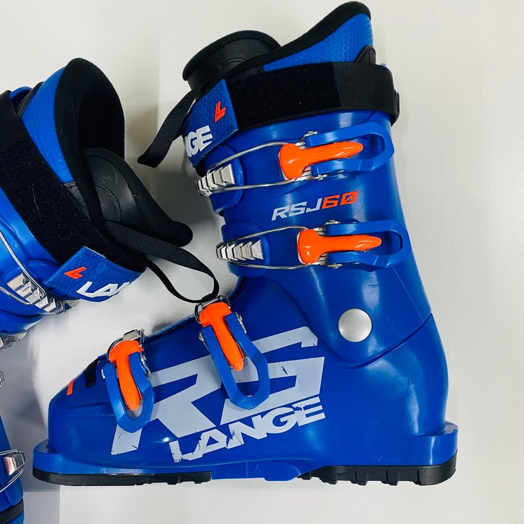 LANGE RSJ 60 子ども用スキーブーツ 青