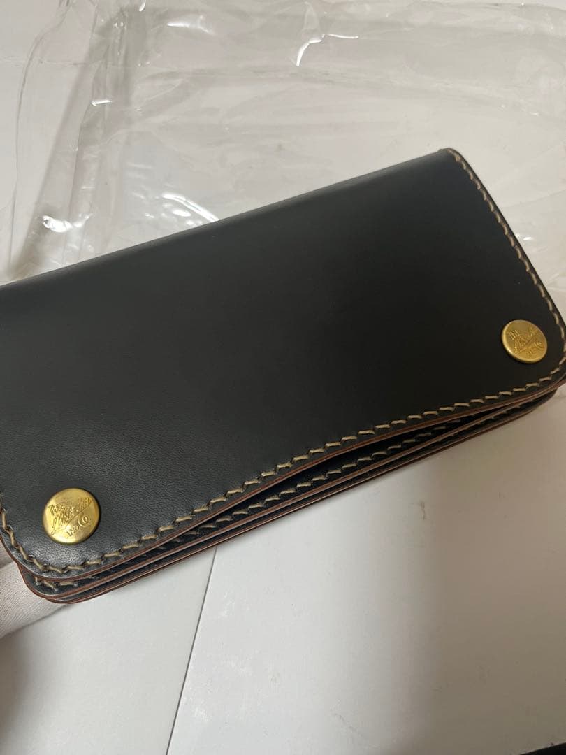 小物 LEATHER WORKS BROTHER TRUCKER WALLET02