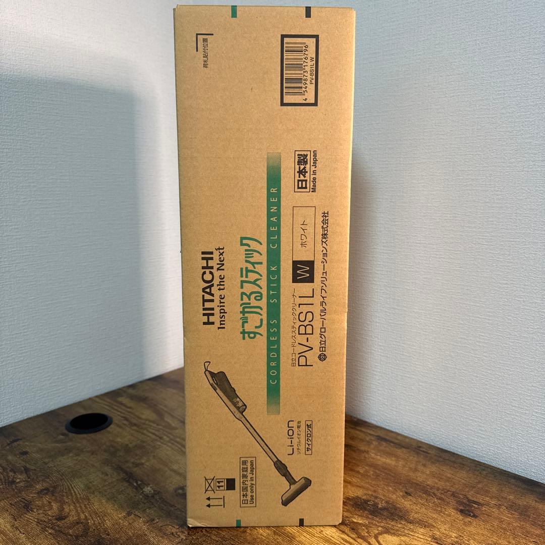 HITACHI PV-BS1L W 掃除機 ホワイト