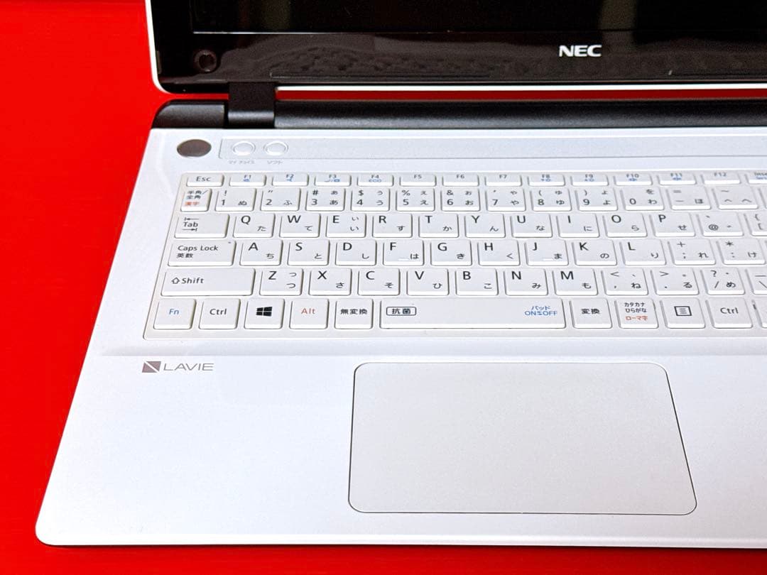 サクサク動くSSD搭載✨ NEC LAVIE ノートPC初期設定済み初心者OK