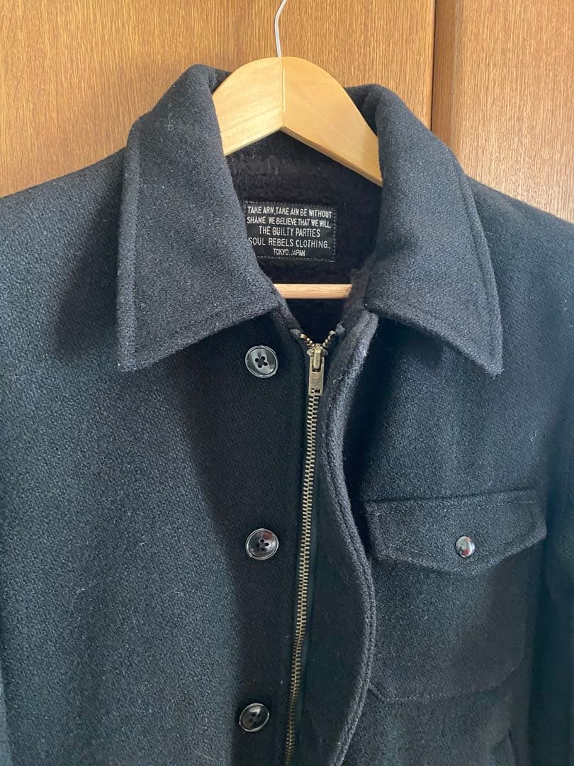 ジャケット・アウター WACKO MARIA melton jacket L