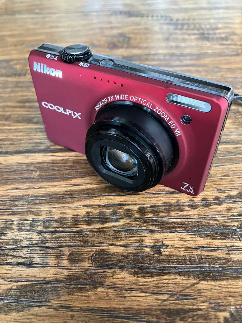 Nikon COOLPIX S6000 レッド コンパクトデジタルカメラ