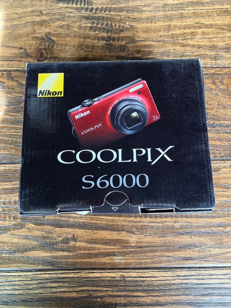 Nikon COOLPIX S6000 レッド コンパクトデジタルカメラ