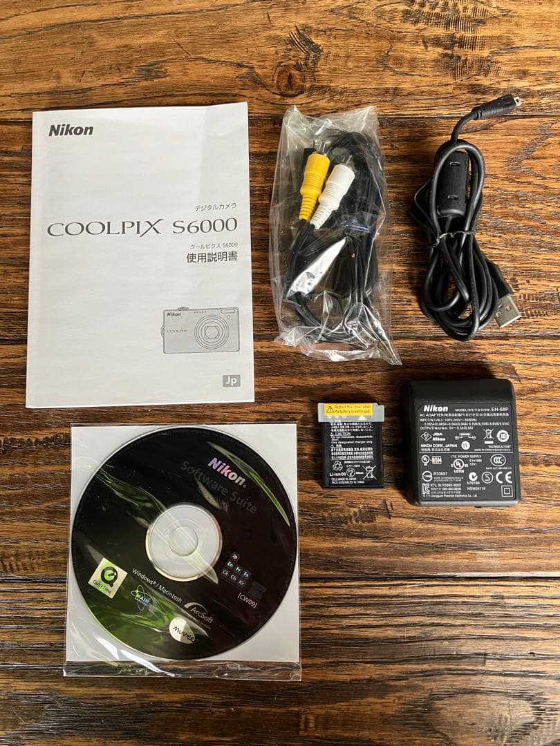 Nikon COOLPIX S6000 レッド コンパクトデジタルカメラ