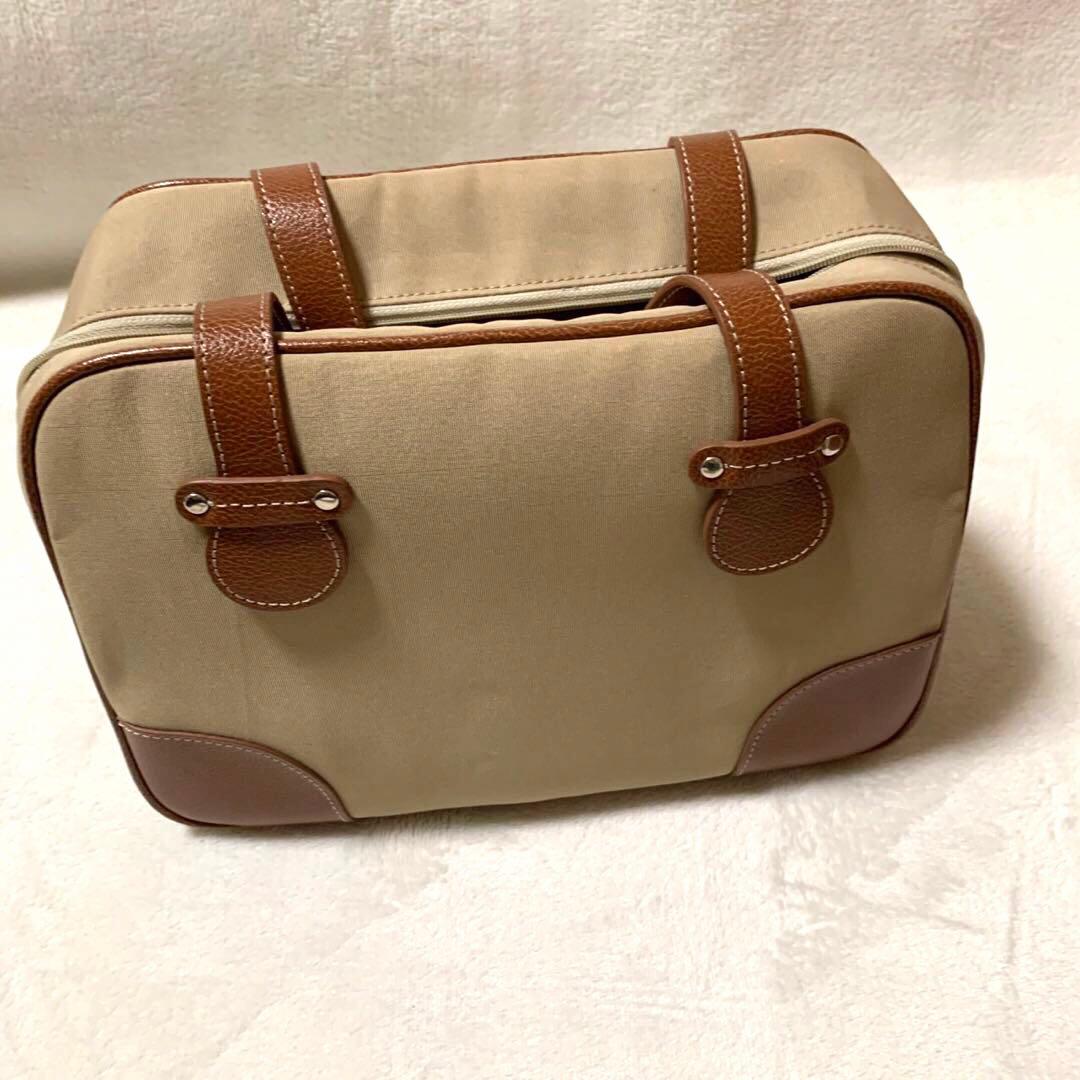 希少 ハマノ 濱野 ハンドバッグ バッグインバック 牛革 レザー 皇室御用達