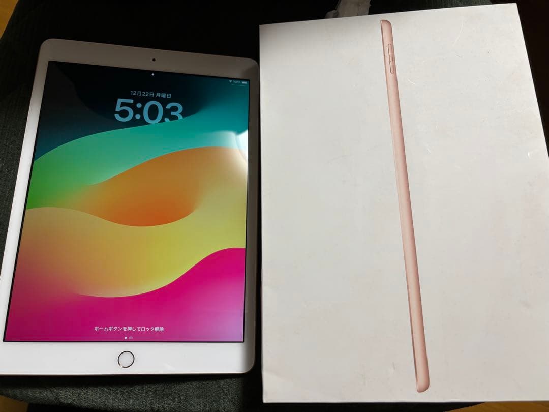 【美品】Apple iPad 第7世代Wi-Fiモデル ゴールド32GB