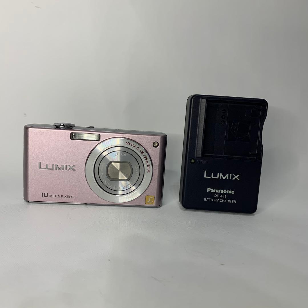 Panasonic LUMIX DMC-FX37 コンデジ ピンク 充電器付