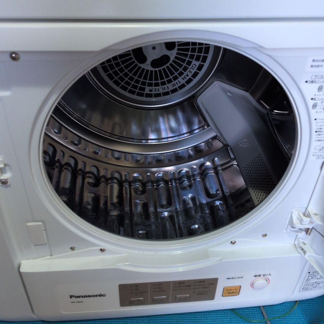 Panasonic 電気式乾燥機 NH-D603 ホワイト 2022年製