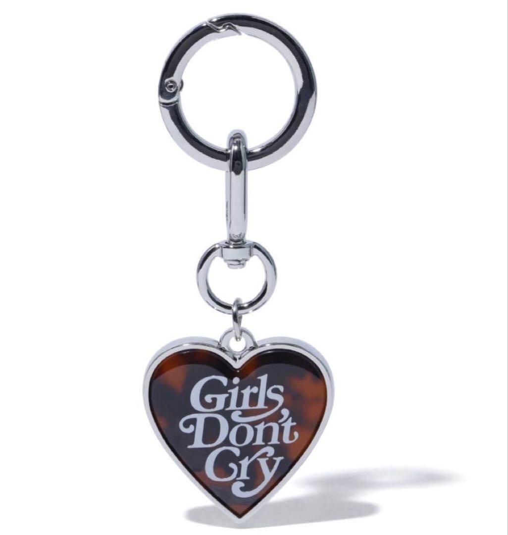 GIRLS DON'T CRY KEYRING 【SILVER】