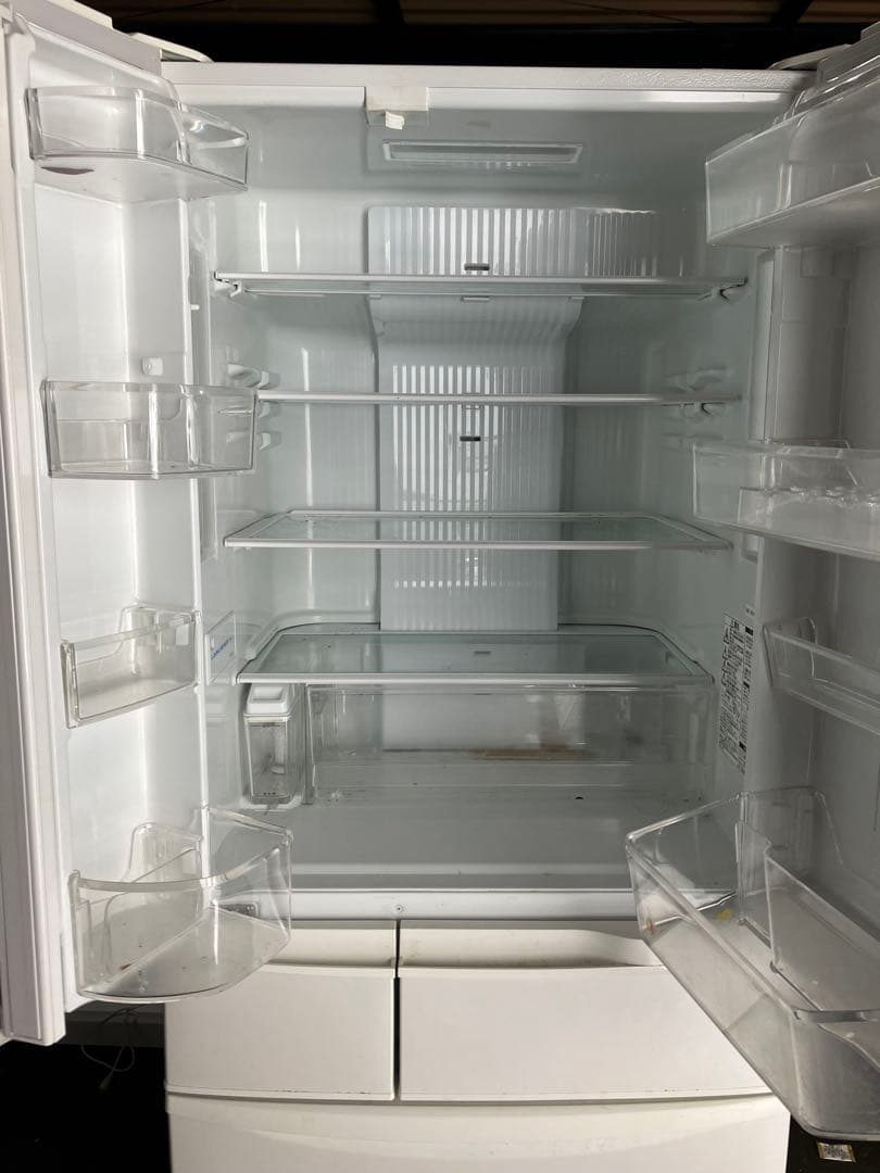 ▽ Panasonic ノンフロン冷凍冷蔵庫 NR-FVF454-W 2019年