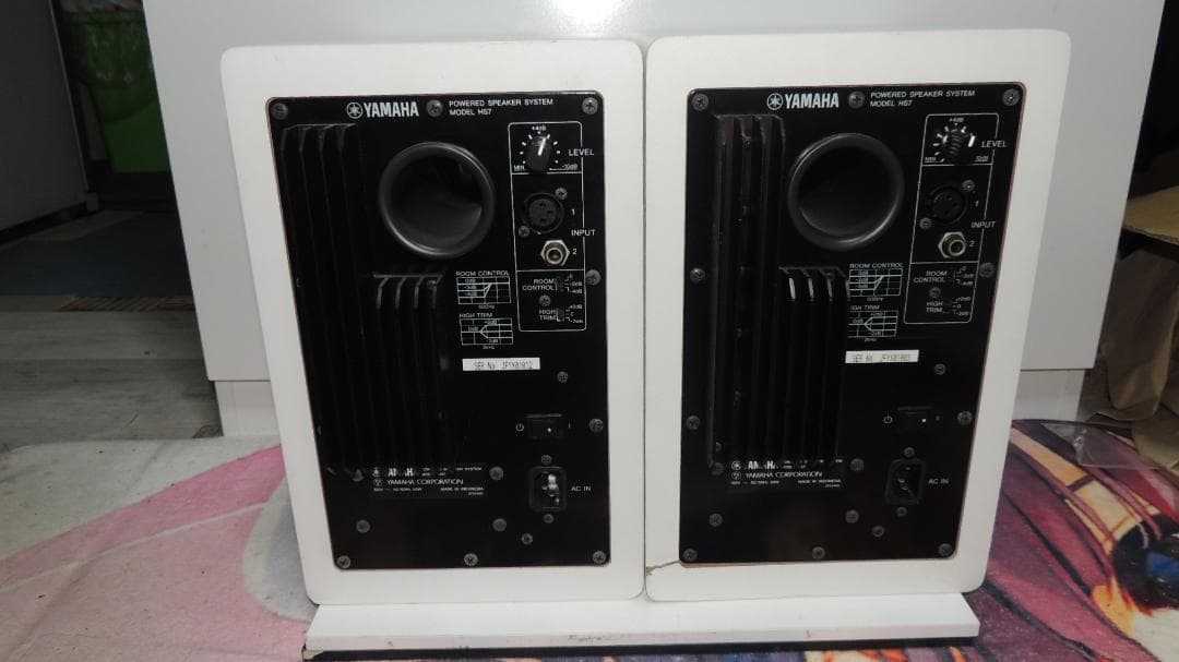 YAMAHA HS7W ホワイト アクティブスピーカー ペア