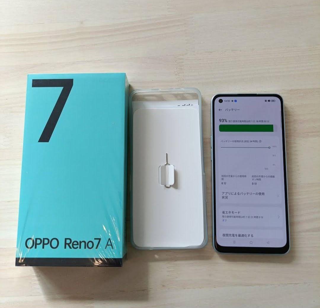 OPPO Reno7 A ドリームブルー SIMフリー版 CPH2353