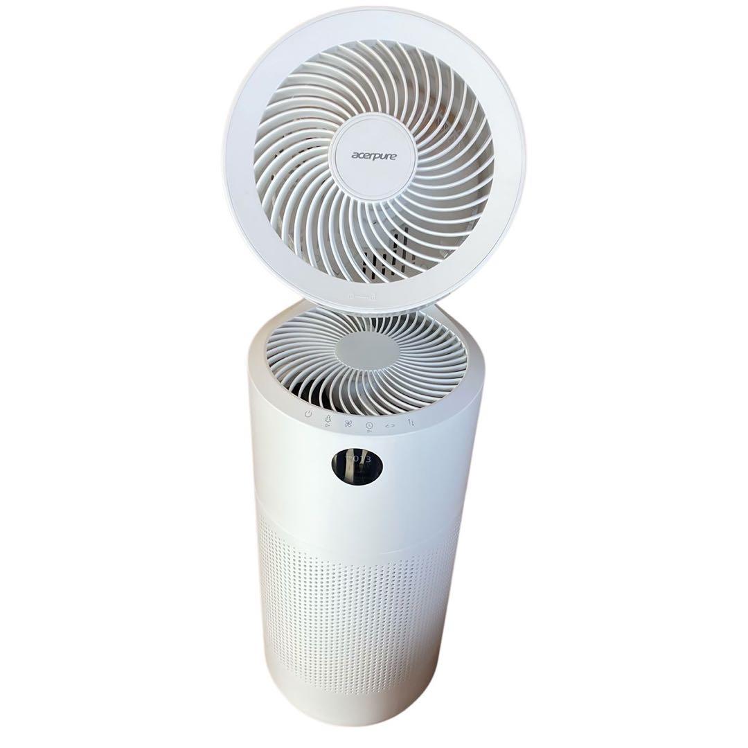 2in1 エアサーキュレーター付 空気清浄機 AC551-50W