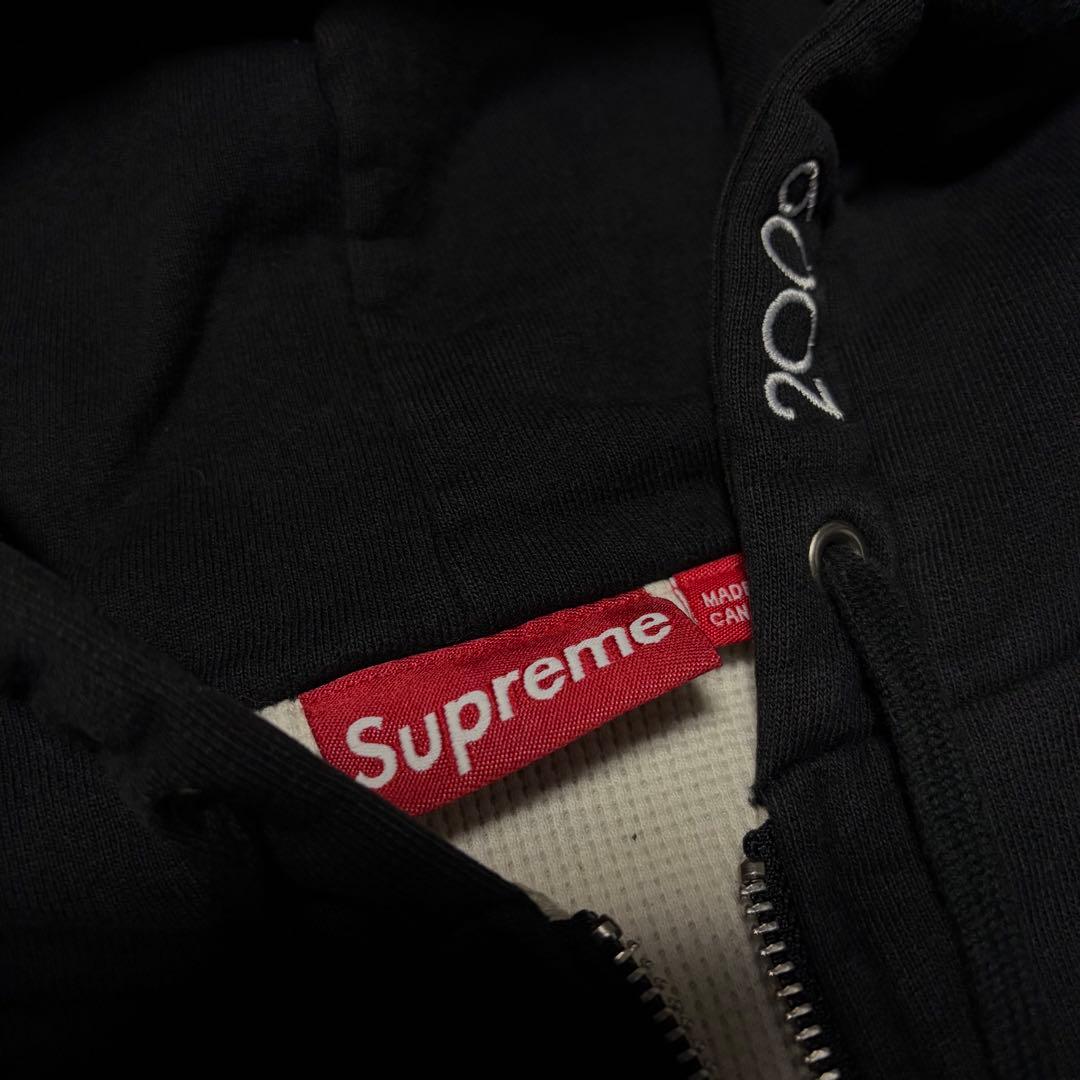 トップス 00's SUPREME Arc Logo Thermal Zip Up
