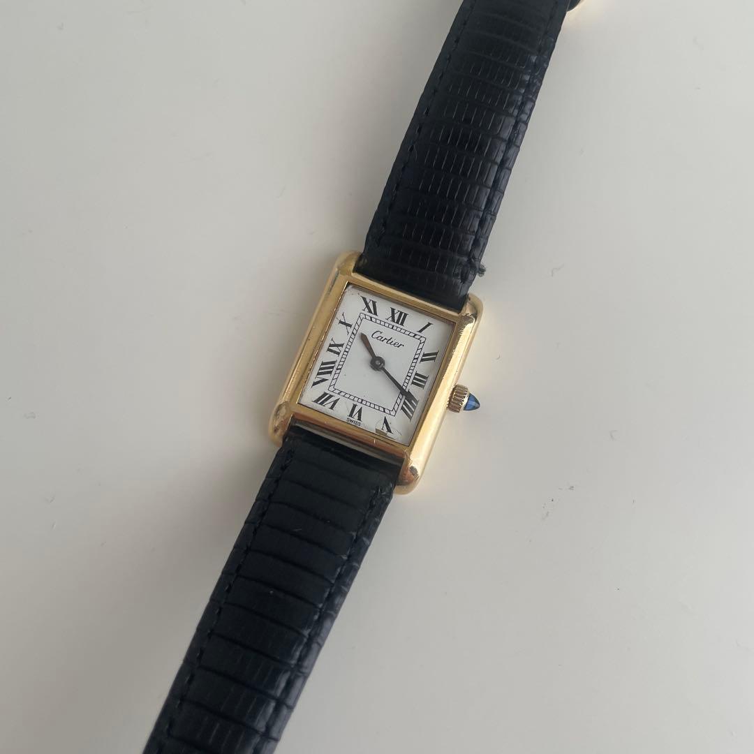 カルティエ　プレマストタンク sm ２枚目に修理証明書追加しました