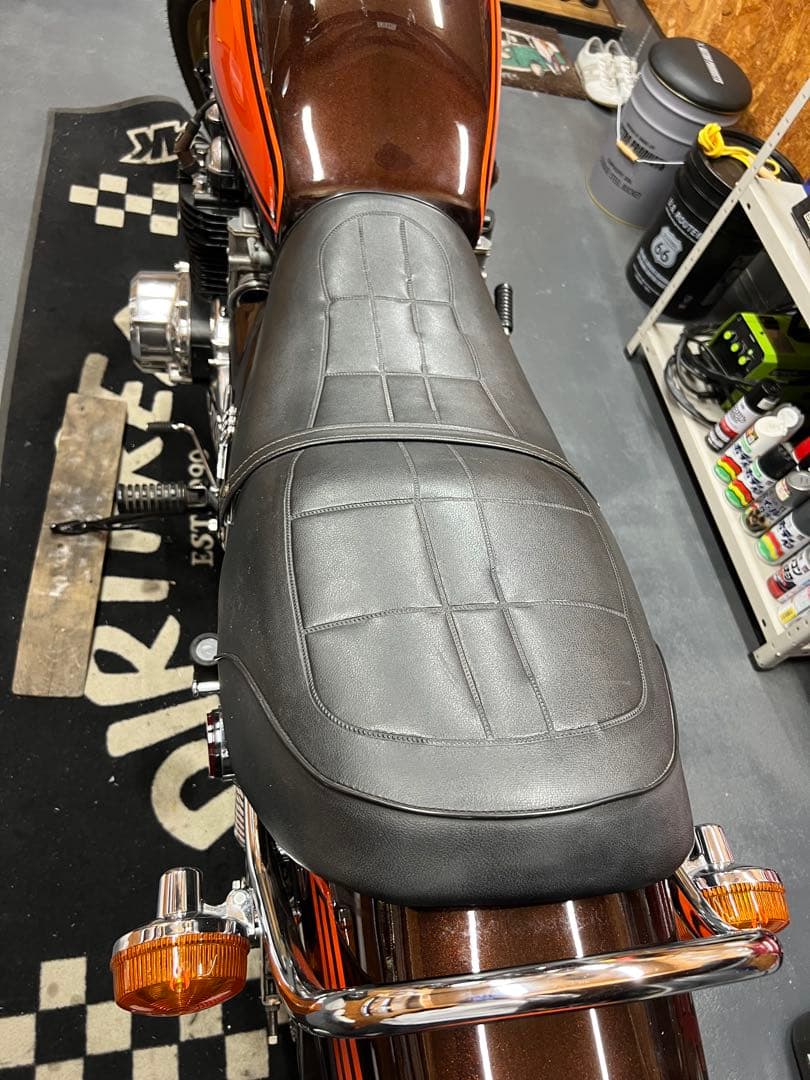 た*や様 z1 z2 kzシート　当時物　あんこ抜きシート