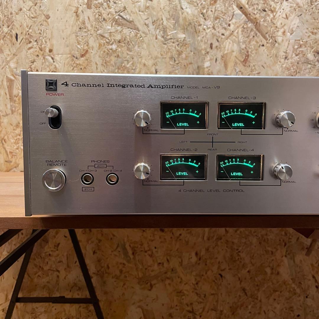 Victor MCA-V9 4ch アンプ クアドラフォニック ビクター 70s