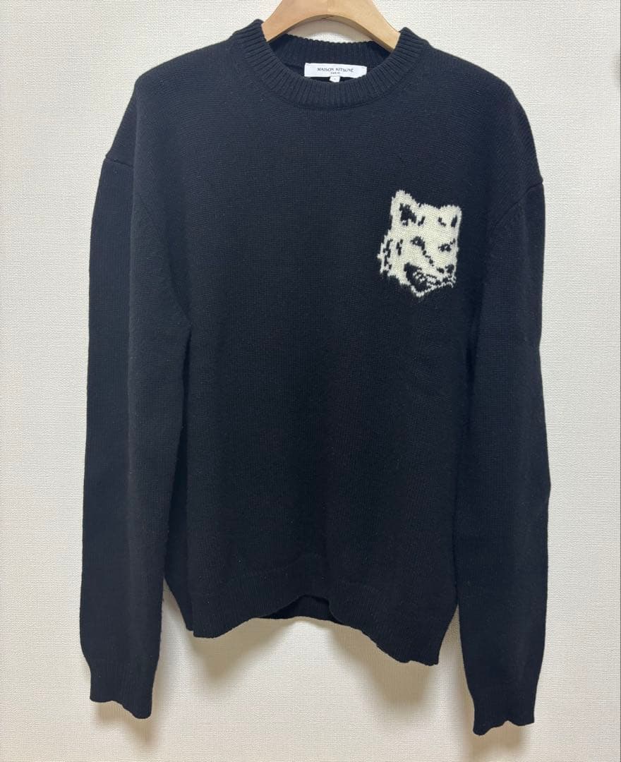 MAISON KITSUNE フォックスインターシャ セーター