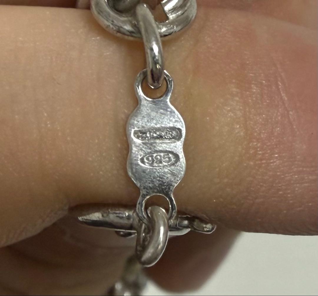 UNOAERRE ウノアエレ シルバー925 ツイストロープブレスレット