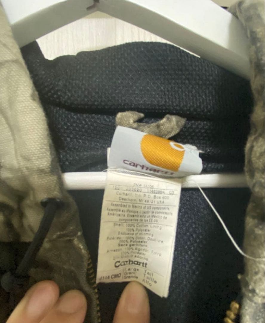 【超希少】【美品】carhartt カーハート　アクティブパーカー　リアルツリー