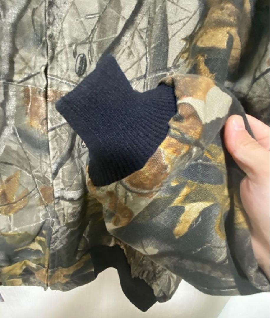 【超希少】【美品】carhartt カーハート　アクティブパーカー　リアルツリー