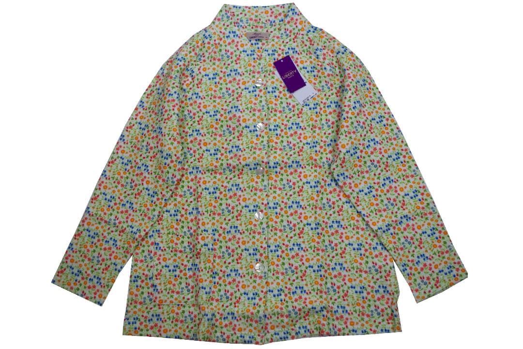 【新品】リバティ LIBERTY fabric　あったか中綿入りパジャマ（M）b