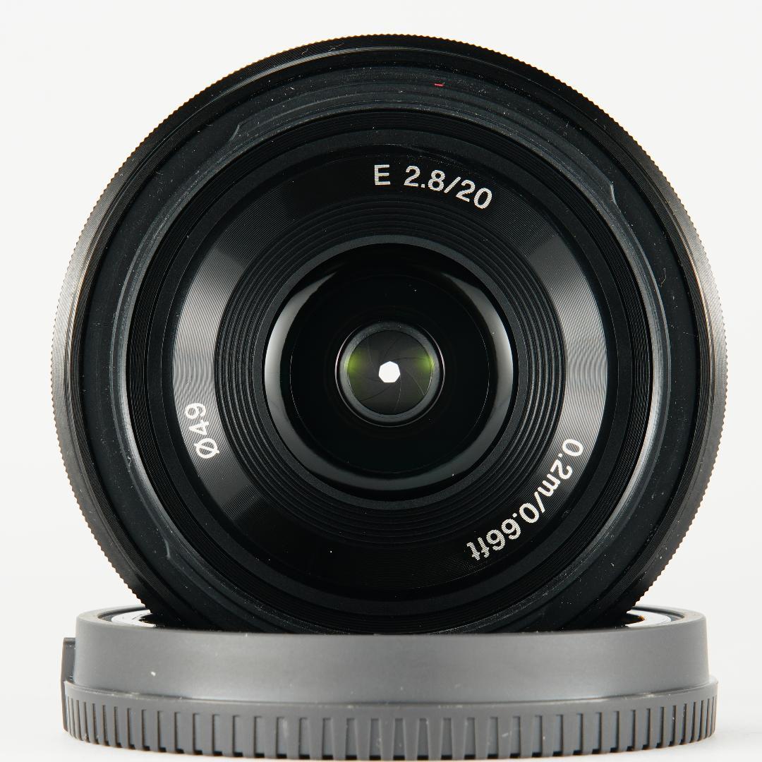 【プロ検証済】SONY SEL20F28 未使用級！持ち歩ける最強スナップレンズ