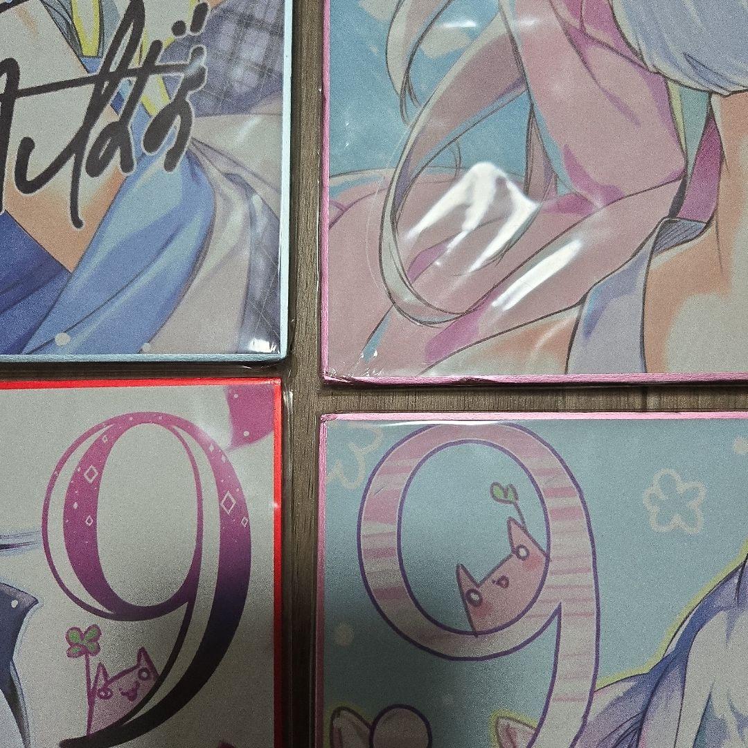 ぱれっと 9-nine- 色紙セット