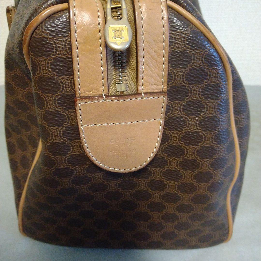 CELINEブラウン ボストンバッグ