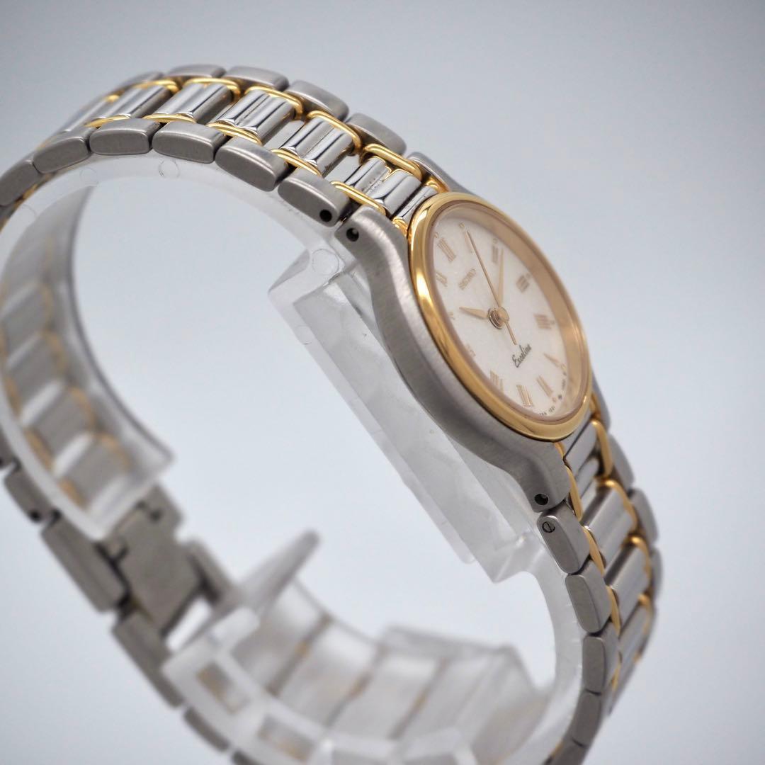 専用273 稼働 SEIKO 時計　エクセリーヌ レディース コンビ ゴールド