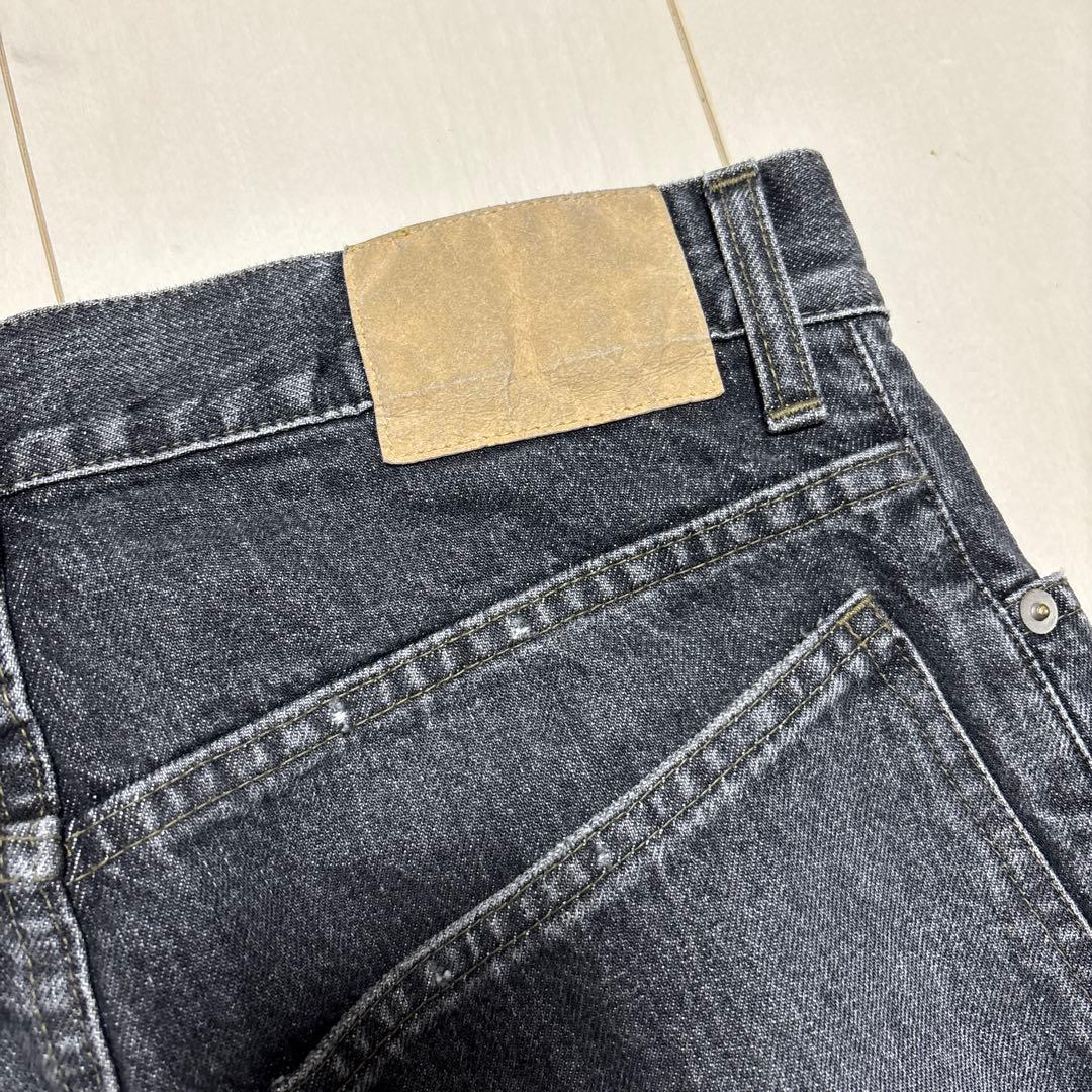 ok.soon オクスン オリジナルワイドデニム ブラックデニム 大人気 美品