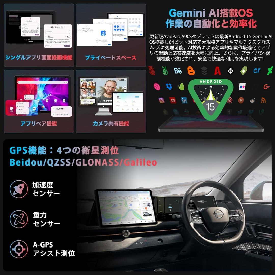 ✨一部不良品✨最新版11インチタブレット✨ AvidPad♡A90S-AI ✨