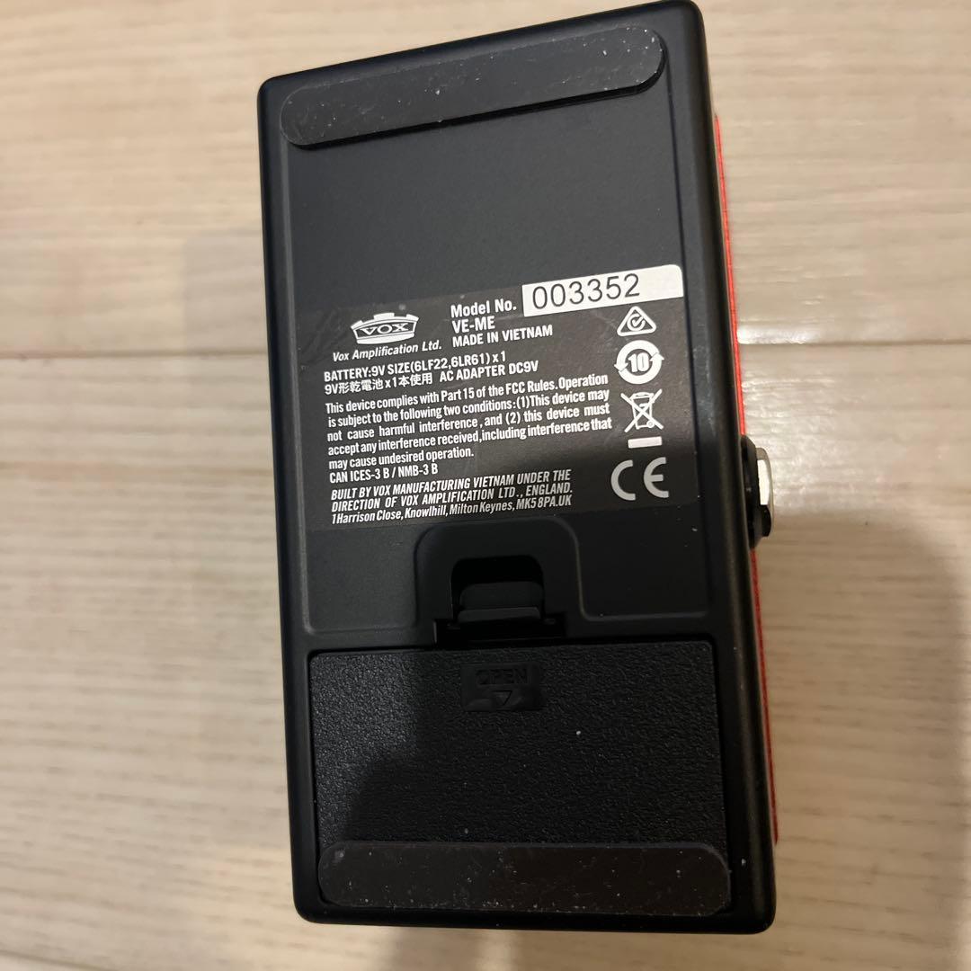 明日まで限定値下げ VOX MYSTIC EDGE 真空管プリアンプ