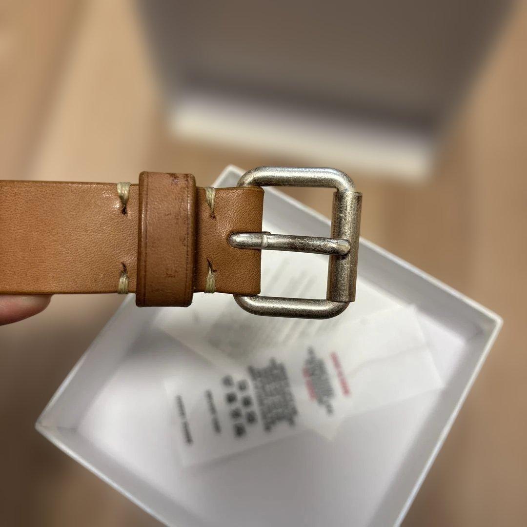 【forme】Jodhpurs natural horse butt belt