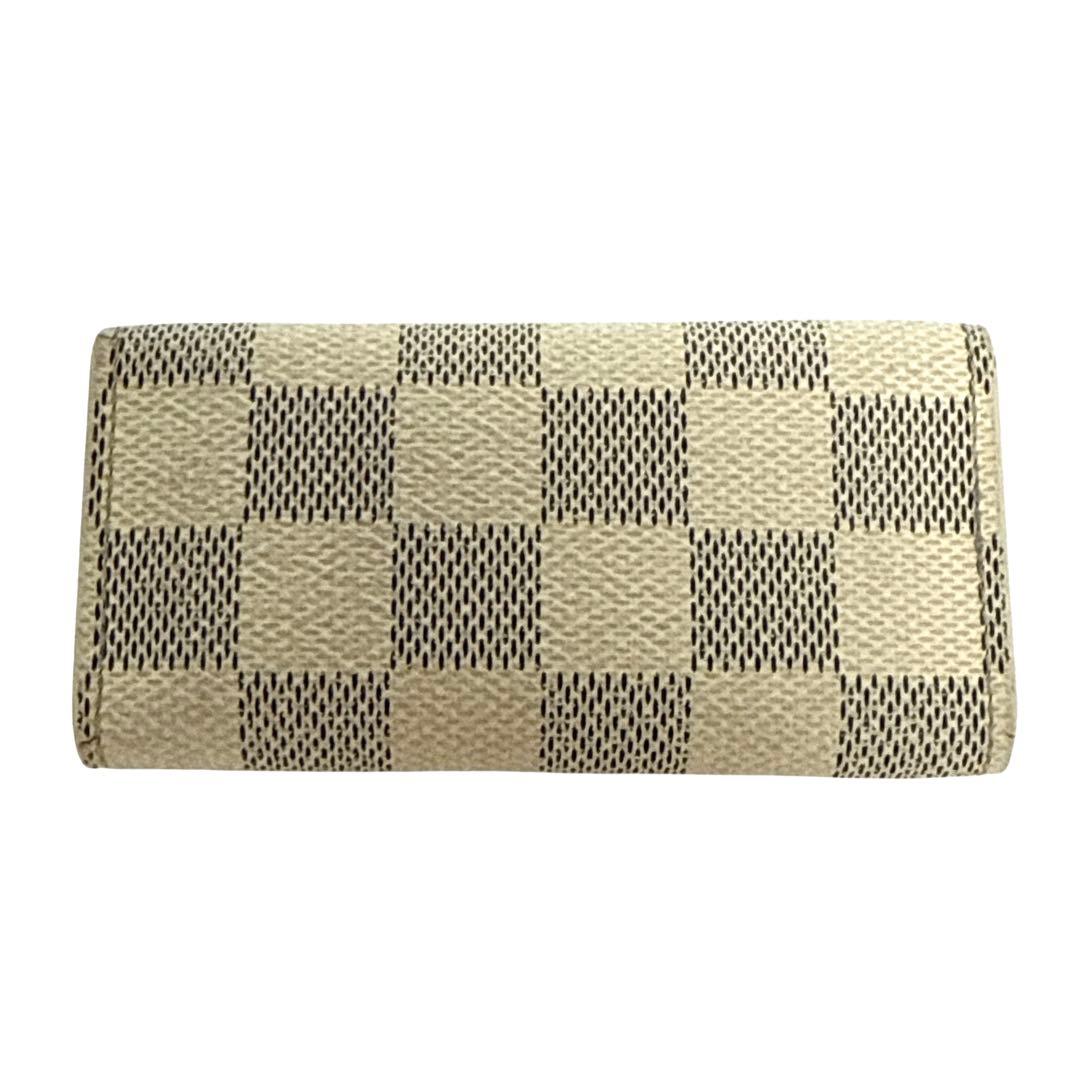 ヴィトン ダミエ アズール ４連 キーケース ミュルティクレ４ ルイ ビトン