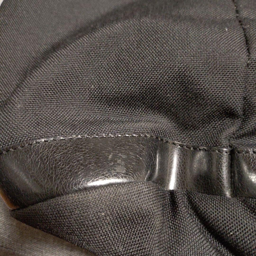 Y-3✕アディダス　トートバッグ バケツ型　黒 キャンバスレザー　ワイスリー