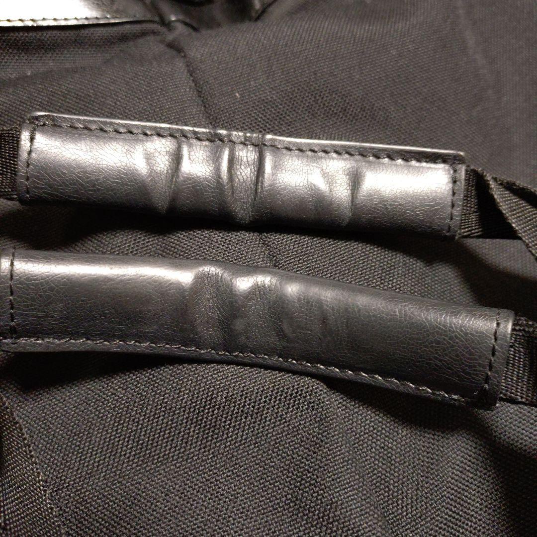 Y-3✕アディダス　トートバッグ バケツ型　黒 キャンバスレザー　ワイスリー