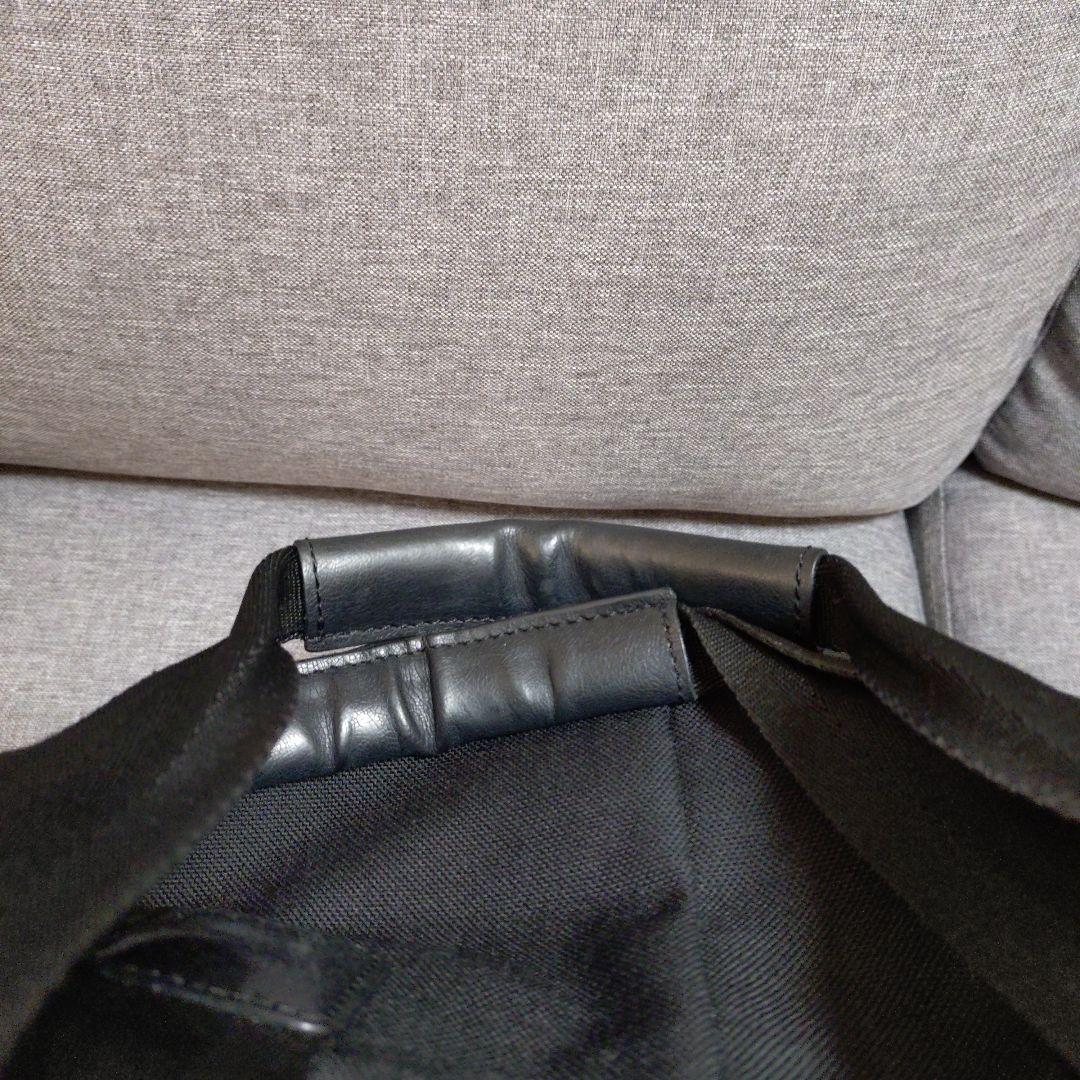 Y-3✕アディダス　トートバッグ バケツ型　黒 キャンバスレザー　ワイスリー