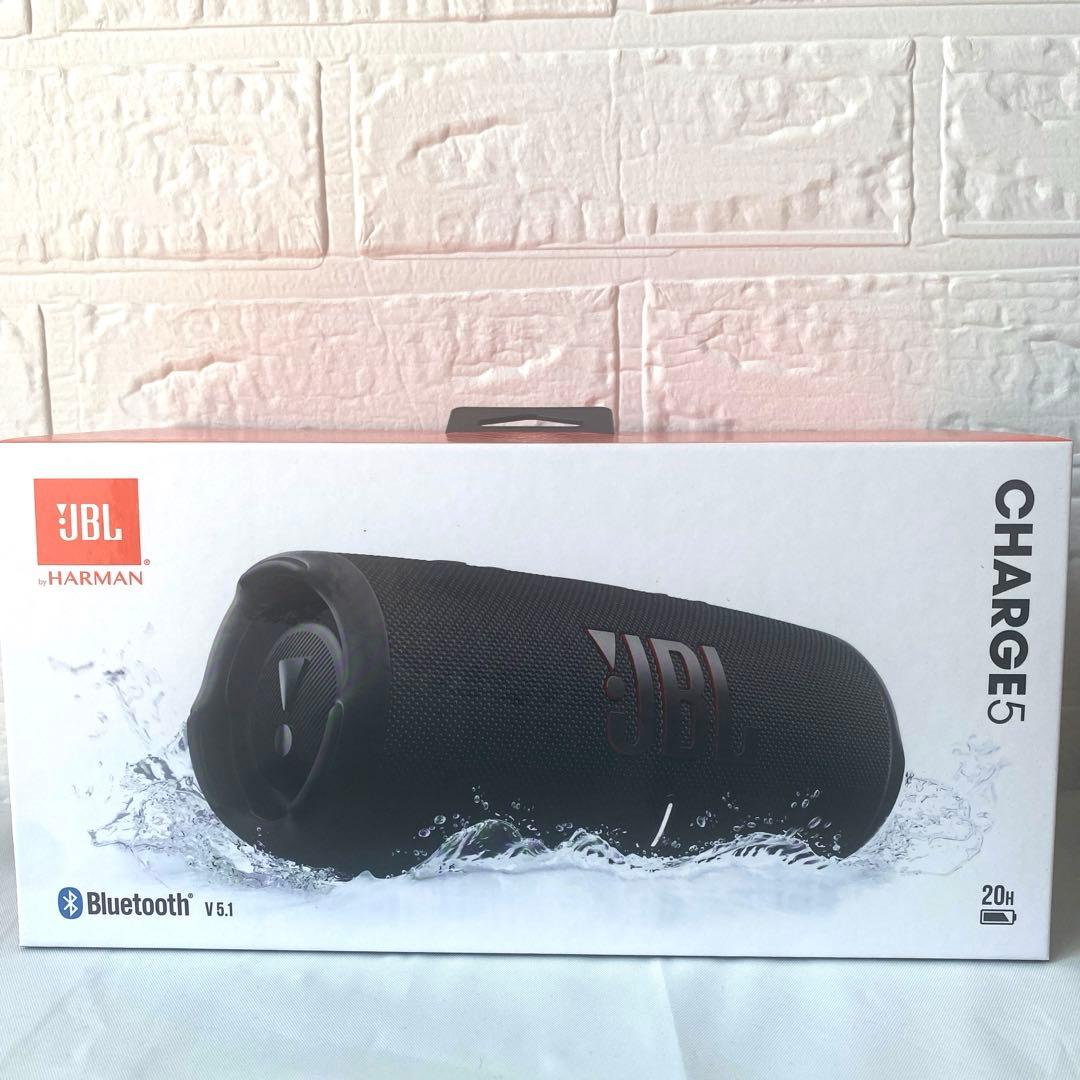 新品未開封 JBL CHARGE5 BLK チャージ5 ブラック 黒 スピーカー