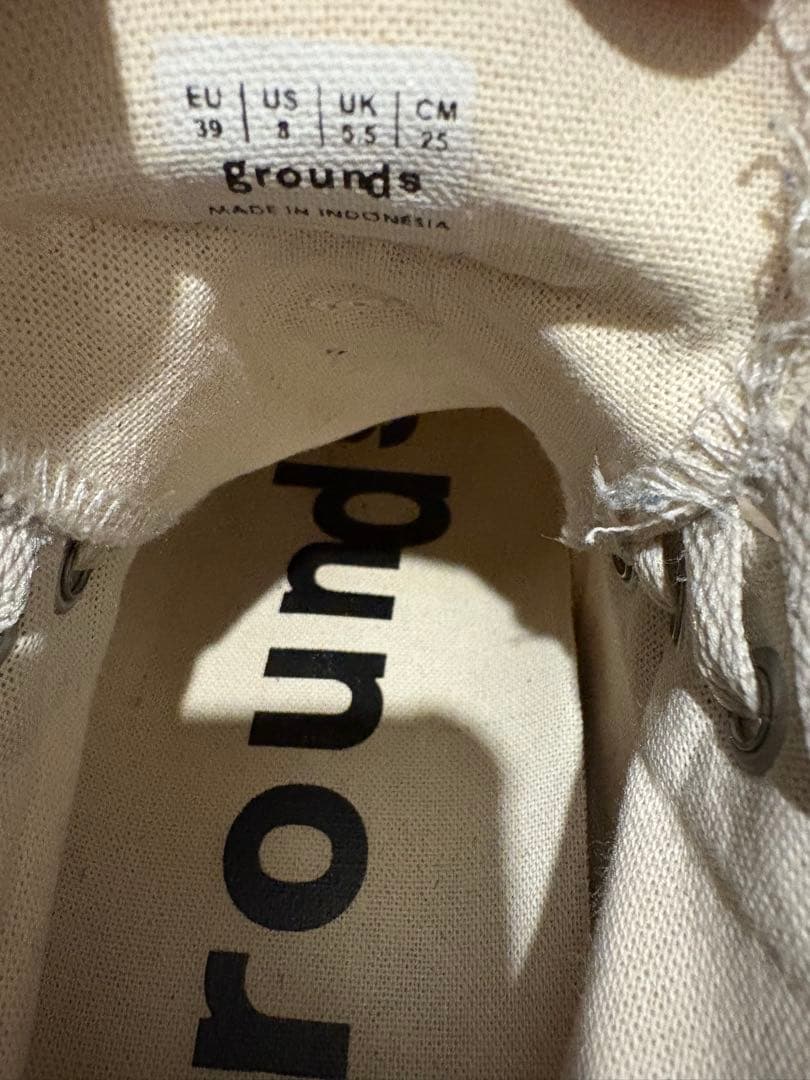 グラウンズ groundsハイカットopunimリックオウエンス風y2k平成