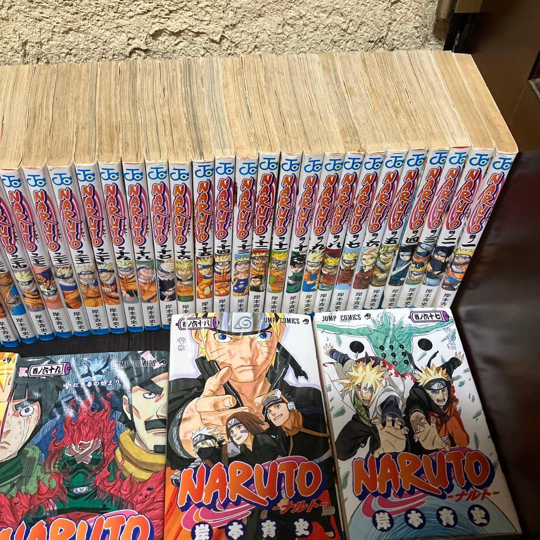 NARUTO 全72巻セット 中古　ボルト1〜4