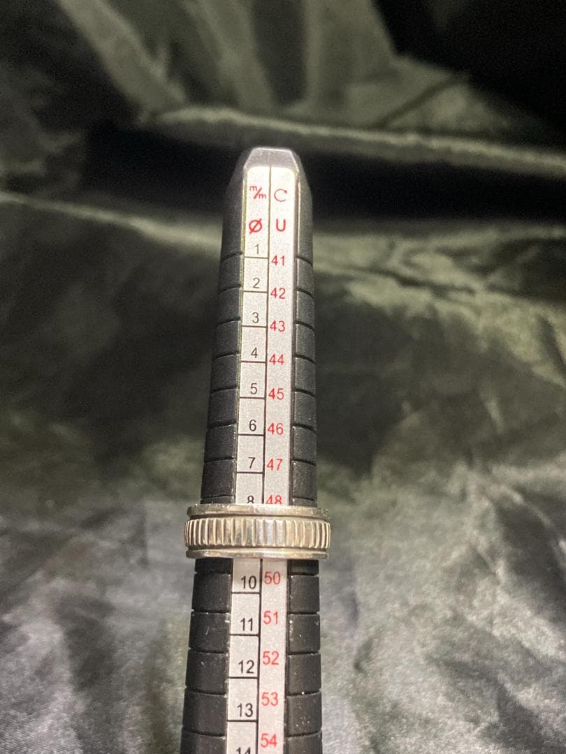 ブルースモーガン ナバホ シルバー リング インディアンジュエリー 約9号