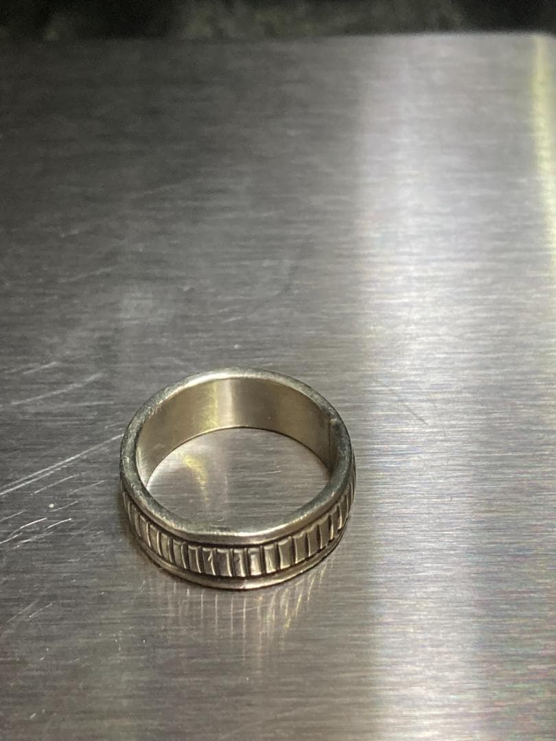 ブルースモーガン ナバホ シルバー リング インディアンジュエリー 約9号