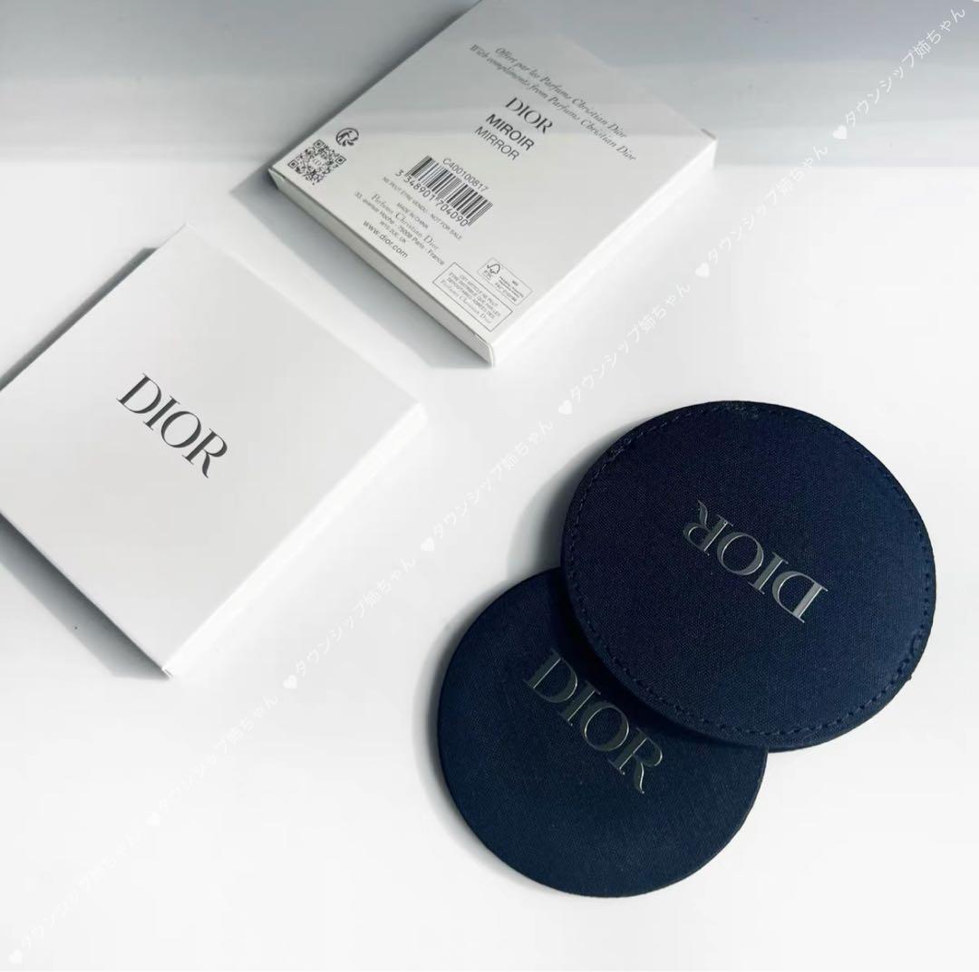 新作　DIOR ディオール ノベルティ　コンパクトミラー カバー付き　10点