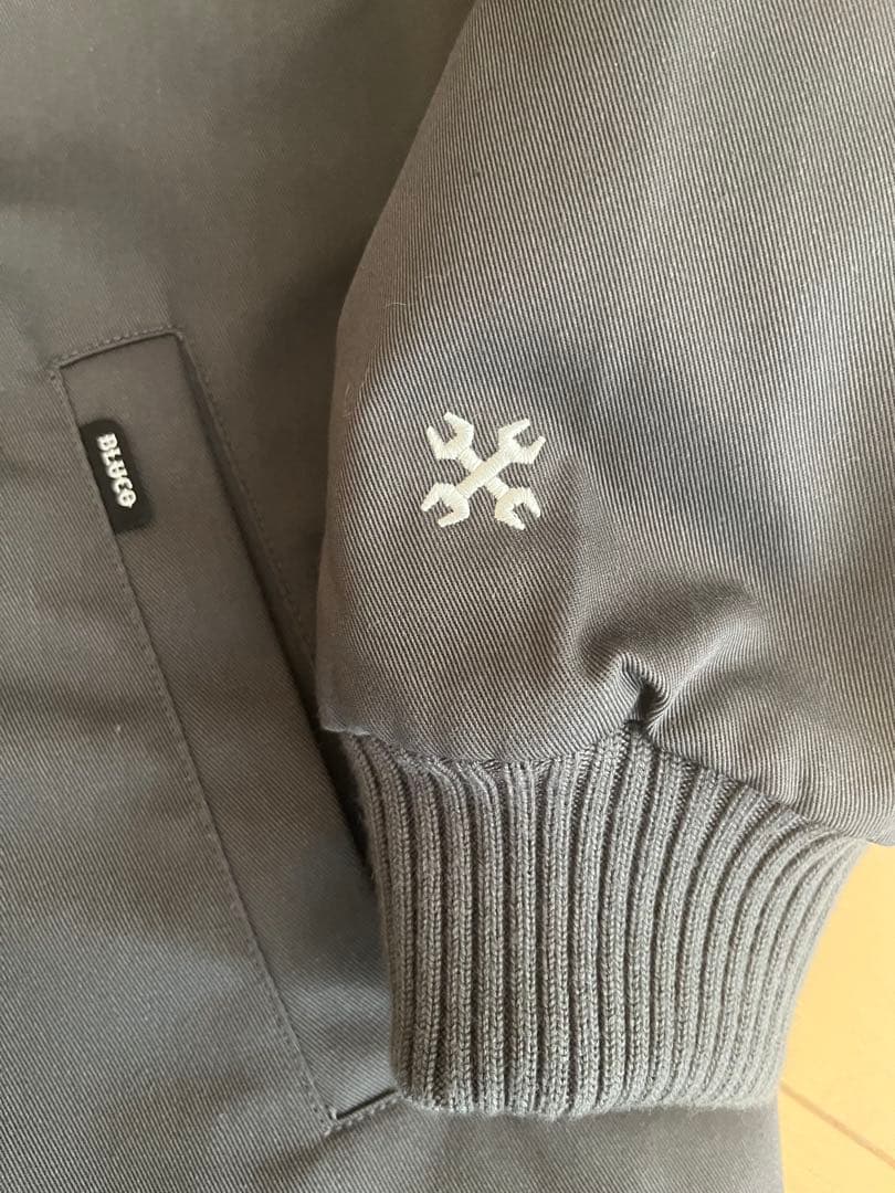 美品BLUCO ブルコ ウィンター ワークコート XL グレー